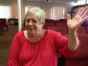 Kay Foster of California was healed in our service at Storm Lake, IA. She had sever pain due to a degenerative disk and sciatica problem. She was healed and all pain was good after she touched Jesus. 
