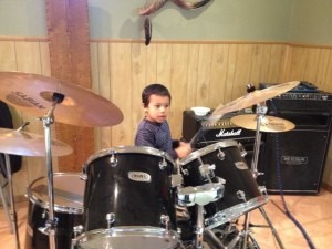 Young Drummer at Rosebud.