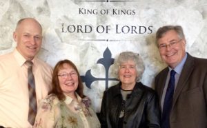 Pastor Norm and Lori Gullingsrud and Tom and Susan.