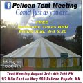Pelican Tent Meeting