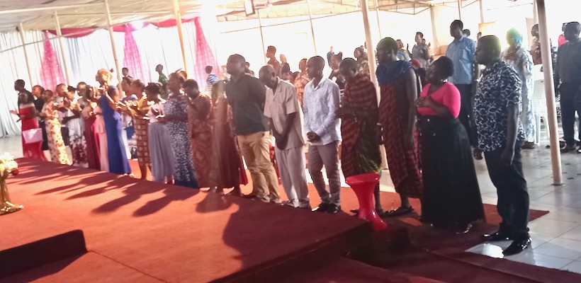 God is moving