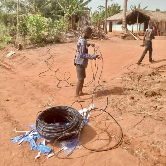 Benin Mission Gets Electricity